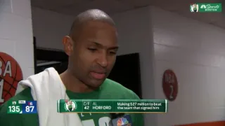 🤑 Al Horford Making $27 million to beat the team that signed him Al Horford, NBA, Basketball, Boston Celtics, Athlet, Sport whatsapp sticker