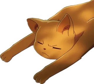 😣 Kyo Sohma Fruits Basket mèo, anime, cam, Kyo Sohma, Fruits Basket telegram sticker