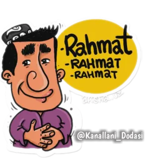 😌 Rahmat
-RAHMAT
-RAHMAT telegram sticker