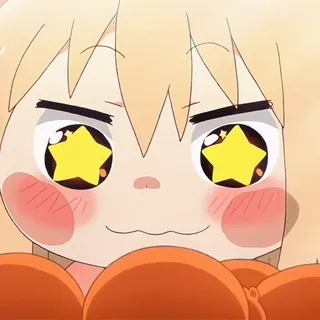 😍 Umaru Doma Himouto! Umaru-chan telegram sticker