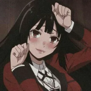 ☺️ Yumeko Jabami Kakegurui Anime, Garota, Uniforme escolar, Kakegurui, Yumeko Jabami, Apostas telegram sticker