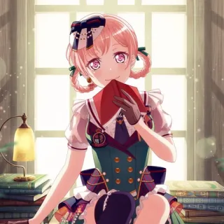 нанами хиромачи ^^ @stickersbandori :: @fStikBot telegram stickers