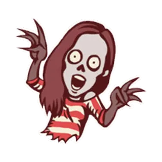 Zombie Russian Bloggers whatsapp stickers