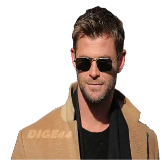 😎 DIGE44 man, sunglasses, portrait, celebrity telegram sticker