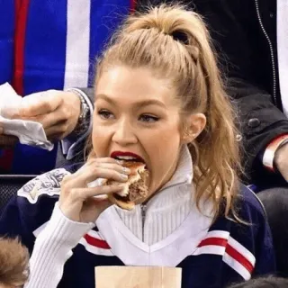 Gigi Hadid², @Autocollant telegram stickers