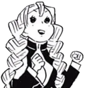 🤗 Mitsuri Kanroji Demon Slayer Mitsuri Kanroji, Demon Slayer, Anime, Mangá, Adesivo, Fofo telegram sticker