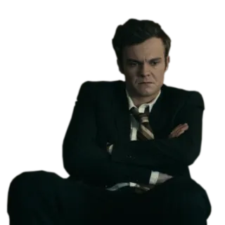 😶 Hughie Campbell The Boys ernst, TV Serie, Hughie, Campbell, The Boys telegram sticker