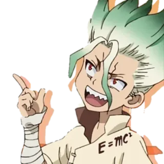 DR STONE - @cutiepje telegram stickers