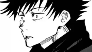 😳 Megumi Fushiguro Jujutsu Kaisen Megumi, Fushiguro, Jujutsu Kaisen, Anime, Manga, Czarodziej telegram sticker