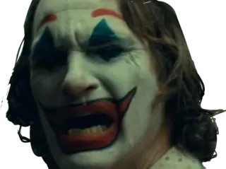 😰 Joker Coringa, Palhaço, Vilão, Personagem de filme, DC Comics telegram sticker