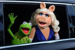 👋 Kermit the Frog The Muppets puppet, kermit, miss piggy, muppets, cartoon, celebrity, characters telegram sticker