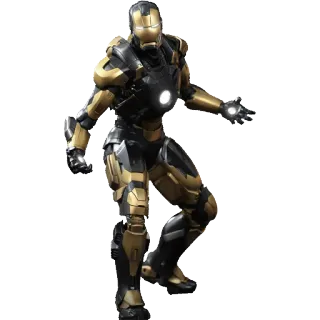 🤖 Iron Man アイアンマン, マーベル, スーパーヒーロー, コミック, アーマー telegram sticker