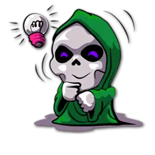 GRIMENLGREEN telegram stickers