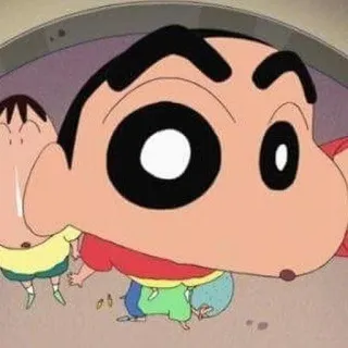 🌱 Shin-chan Anime, Cartone animato, Bambino, Divertente whatsapp sticker