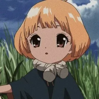 💖 Anime, Personnage, Kawaii, Mignon, Fille telegram sticker