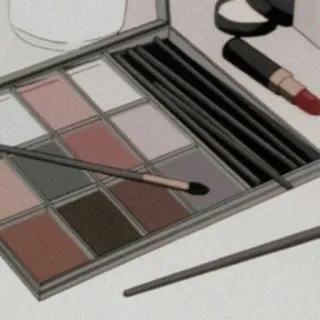 💅 trang điểm, mỹ phẩm, phấn mắt, làm đẹp, bảng màu telegram sticker