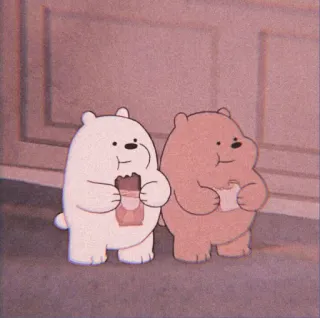 🖖 漫画, クマ, 食べ物, 可愛い telegram sticker