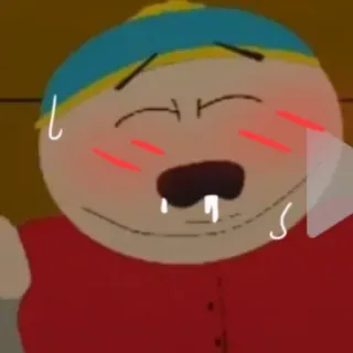 🥵 Eric Cartman South Park Cartoni animati, Animazione, Divertente, Comico, Eric Cartman, South Park telegram sticker