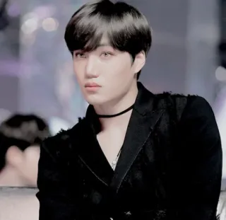 ❄️ Kai Kai, Kpop, Chanteur, Célébrité, Homme, Asiatique whatsapp sticker