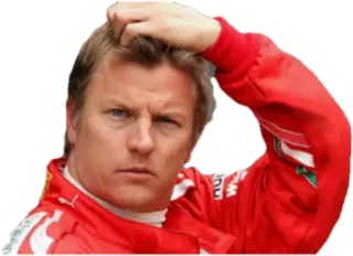 🤔 Kimi Räikkönen formula 1, pilota, corridore, kimi, räikkönen telegram sticker