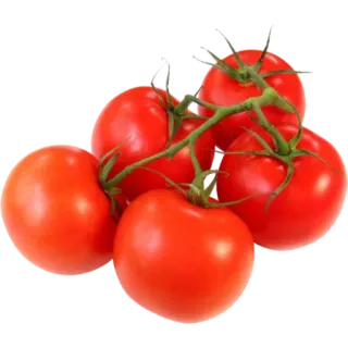 ❤ tomato, vegetable, fruit, food, red, plant whatsapp sticker