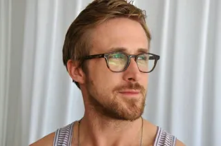 🤓 hombre, gafas, retrato, celebridad, actor telegram sticker