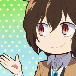 🧳 Animé, Chibi, Mignon, Dessin animé, Personnage telegram sticker