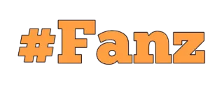 🙌 #FAnz hashtag, fanz, orange, text telegram sticker