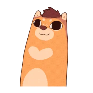 🙂 cartoon, animal, cute, sticker telegram sticker
