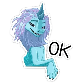 👌 OK ok, sticker, cartone animato, illustrazione, testo, accordo telegram sticker
