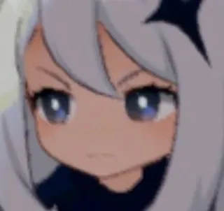😡 Paimon Genshin Impact anime, video game, character, paimon, genshin impact telegram sticker