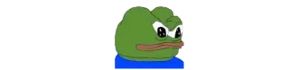 🙂 Pepe the Frog Meme, wütend, Frosch, Internet telegram sticker