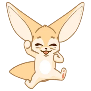 Лисёнок Аск telegram stickers