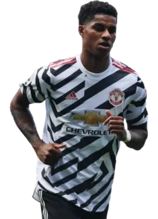 🏴󠁧󠁢󠁥󠁮󠁧󠁿 Marcus Rashford футбол, футбол, спортсмен, Манчестер Юнайтед, Рэшфорд, Премьер-лига telegram sticker