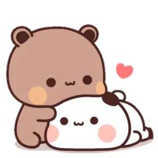 🐼 милые, медведи, любовь, мультик, животные, нежность telegram sticker