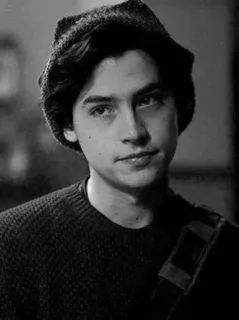 ⚓️ Jughead Jones Riverdale Jughead, Riverdale, série ado, Cole Sprouse, personnage, acteur, chapeau telegram sticker