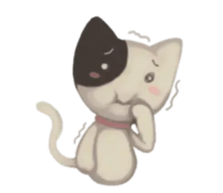 😜 Katze, Kätzchen, Haustier, Tier, süß, kawaii telegram sticker