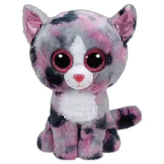 🙃 plush, cat, animal, toy, cute, kawaii, stuffed animal telegram sticker