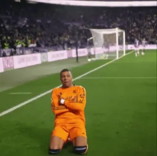 ☄️ Kylian Mbappe Real Madrid telegram sticker