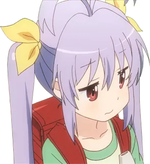 😞 动漫, 女孩, 卡通, 可爱 telegram sticker