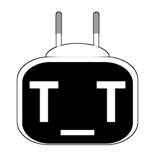 😭 presa di corrente, triste, elettrico, presa, tecnologia, caricabatterie telegram sticker