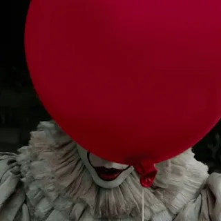 🎈 Pennywise It Clown, Horreur, Ballon, Effrayant, Film whatsapp sticker