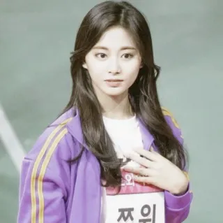 🖱 Tzuyu 짜위 kpop, twice, นักร้อง, คนดัง, ผู้หญิง, ภาพบุคคล telegram sticker