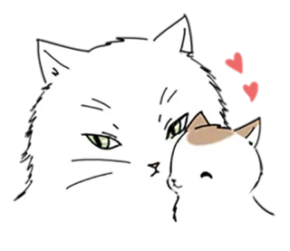💓 gatto, gattino, carino, animali, animali domestici telegram sticker