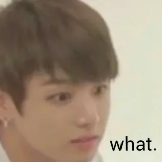 ❣️ what. meme, funny, reaction, question, confused, expression telegram sticker