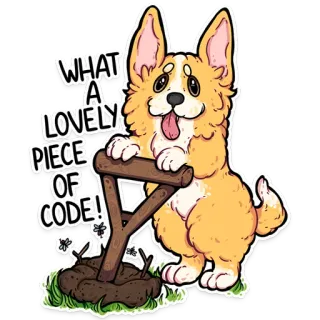 корги кодеры (@kotypic) telegram stickers