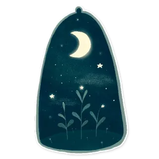 Starlight Night telegram stickers