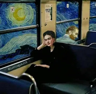 Van Gogh & Co. telegram stickers