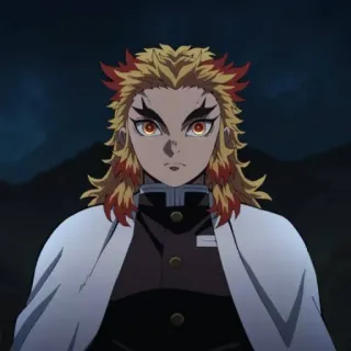 🔥 Kyojuro Rengoku Demon Slayer Anime, Demon Slayer, Kyojuro Rengoku, Rengoku, Feuer, Flammensäule whatsapp sticker