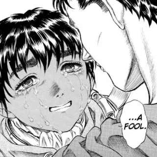 😭 ...A FOOL. Manga, Anime, Pleurs, Émotionnel telegram sticker